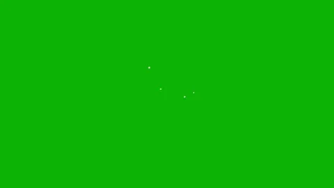 Cartoon 2d Fx Smoke Effects on a green screen. fog explosion, steam 4K video Stock-Footage 318894467