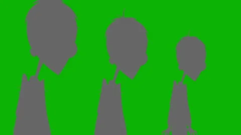 Cartoon 2d Fx Smoke Effects on a green screen. fog explosion, steam 4K video Video stock 318894573