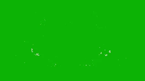Cartoon 2d Fx Smoke Effects on a green screen. fog explosion, steam 4K video 库存影片 318894655