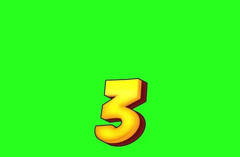 Cartoon 5 Seconds Countdown Timer Animation 스톡 동영상 331031693