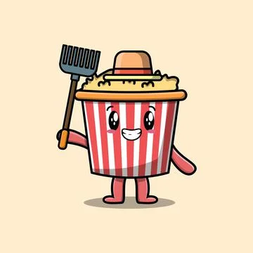 popcorns clipart house