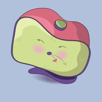 Cartoon alarm clock Stock Illustration