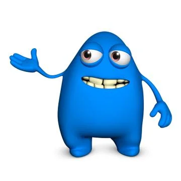 Cartoon alien Иллюстрация