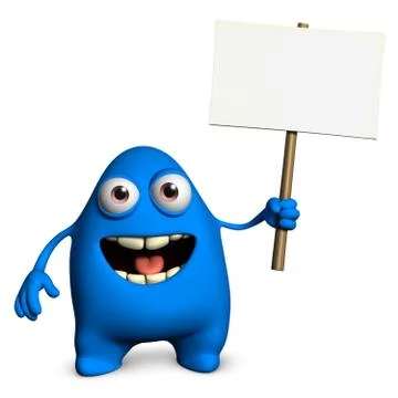 Cartoon alien Stock-Illustration