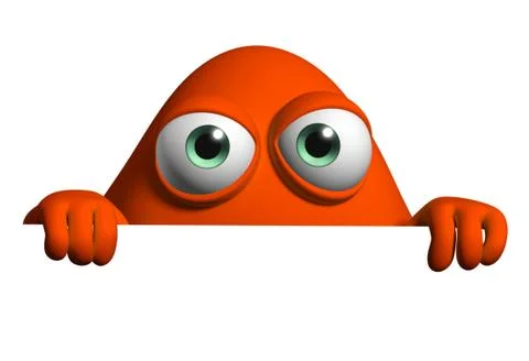 Cartoon alien Stock-Illustration