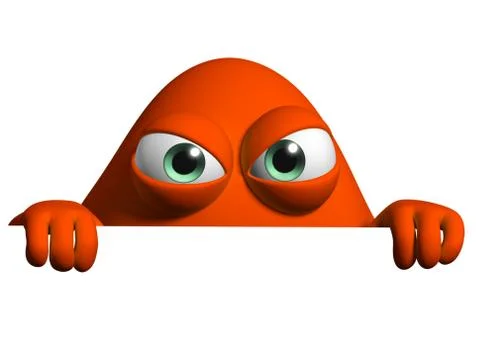 Cartoon alien Stock-Illustration