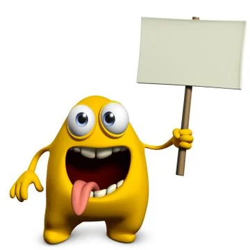 Cartoon alien 스톡 일러스트