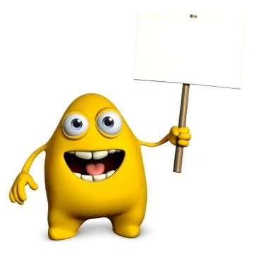 Cartoon alien Stock-Illustration