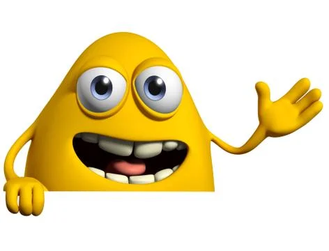 Cartoon alien Stock-Illustration