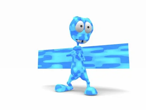 Cartoon Alien Stock Illustration