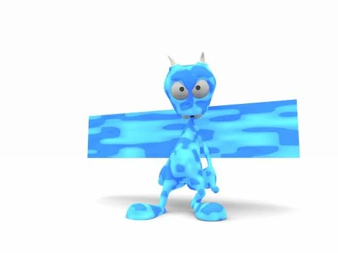 Cartoon Alien Stock Illustration