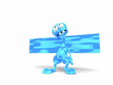 Cartoon Alien Stock Illustration