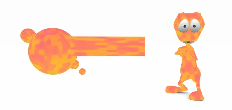 Cartoon Alien Stock Illustration