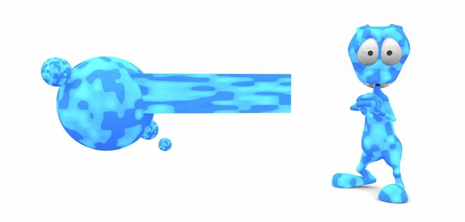 Cartoon Alien Stock-Illustration