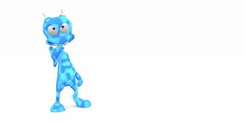 Cartoon Alien Stock-Illustration