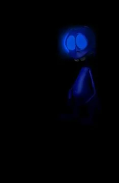 Cartoon Alien Illustrazione stock