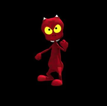 Cartoon alien Stock Illustration