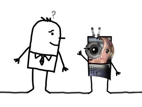 Cartoon alien Stock Illustration