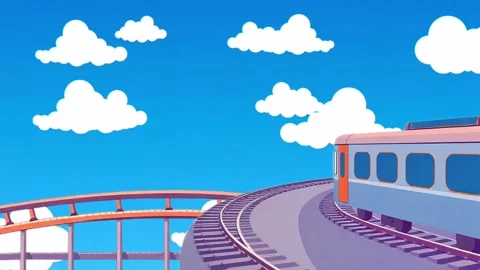 Train Animated Stock Video Footage | Royalty Free Train Animated Videos ...