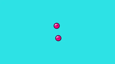 Cartoon Animation Of Cell Division And Mutation Into A Cancerous Tumor Mass Stock Footage 341052395