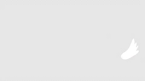 Cartoon animation of a wave changing the background from white to black. Video c Video stock 281863091