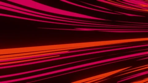 Cartoon anime red horizontal lines VJ background loop0001-0240 Stock Footage 343549460