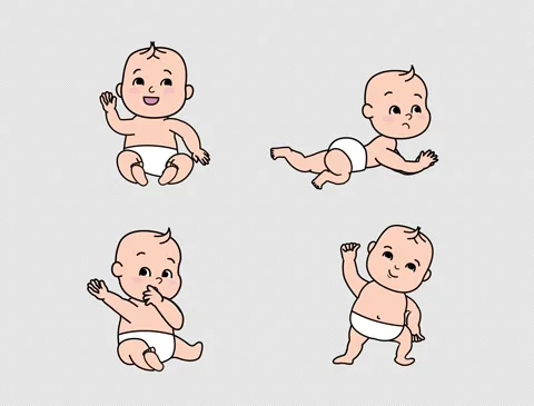 Cartoon Baby Animation. Character Animat... | Stock Video | Pond5