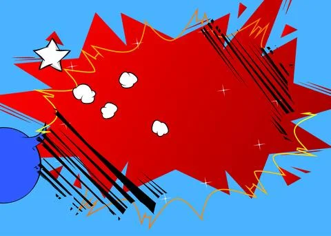 Cartoon background, comic book backdrop. Retro vector comics pop art design. イラスト素材
