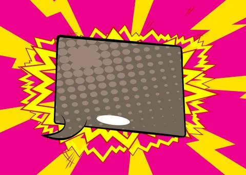 Cartoon background, comic book backdrop. Retro vector comics pop art design. Stock-Illustration