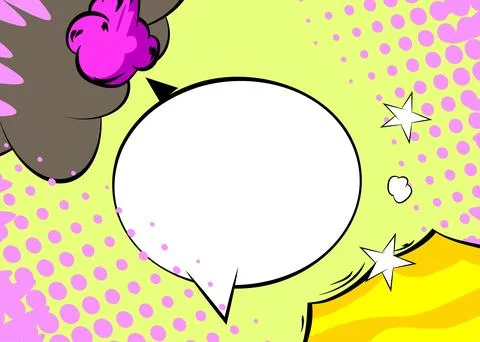 Cartoon background, comic book backdrop. Retro vector comics pop art design. イラスト素材