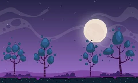 Cartoon Background Stock Illustration