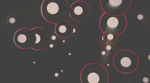 Cartoon - Balls - 3 - Old Muted Video stock 8910293