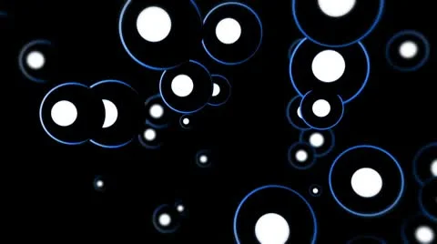 Cartoon - Balls - 8 - Blue Stock Footage 8911228