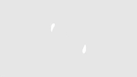 Cartoon basic shapes background animation. Video clip with alpha channel. Stock Footage 281863090