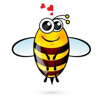 Cartoon Bee Stock Illustration