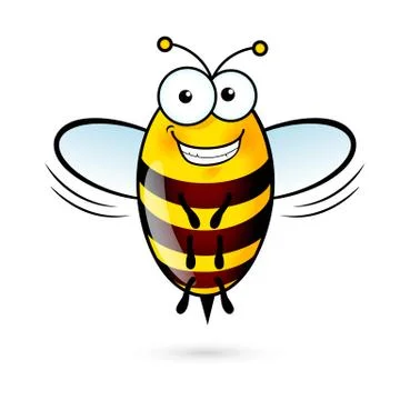Cartoon Bee Stock Illustration