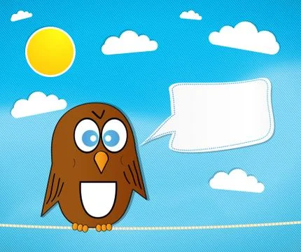 Cartoon Bird Stock Illustration