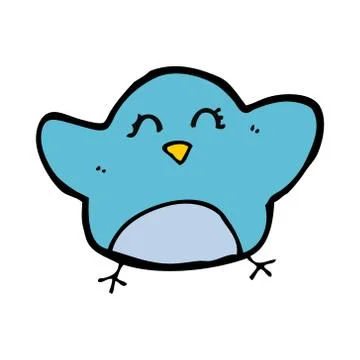 Cartoon bird Stock Illustration