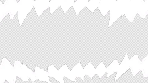 Cartoon bite marks on black screen for scene change. Teeth transition in Stock Footage 329198279