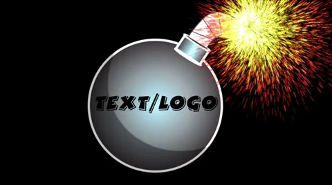 After Effects: Cartoon Bomb Explosion Template #34202296