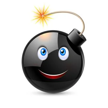 Cartoon bomb Stock Illustration