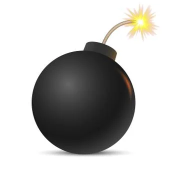 Cartoon bomb . Vector イラスト素材