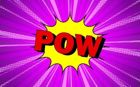 Cartoon, Boom explosion Comic Speech Bubble. Stock Illustration