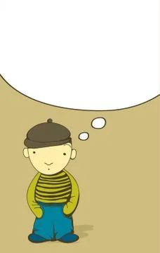 Cartoon boy Stock Illustration