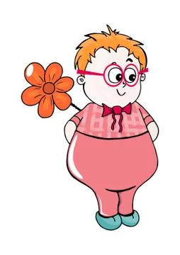 Cartoon boy. Stock Illustration