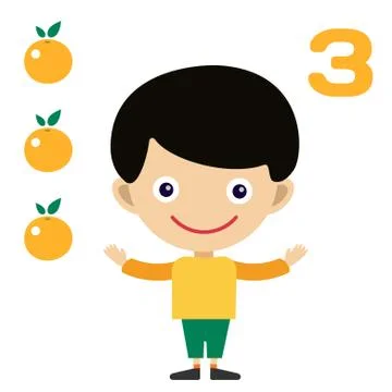 Cartoon boy learning game card Illustrazione stock