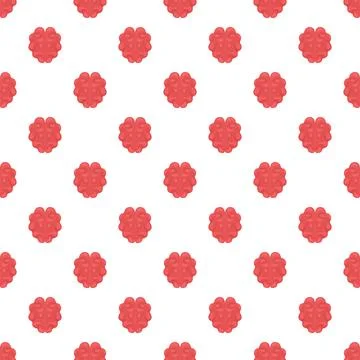 Cartoon brain elements forming seamless pattern background Stock Illustration