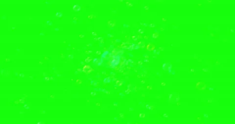 Cartoon Bubble on greenscreen Stock Footage 194401854