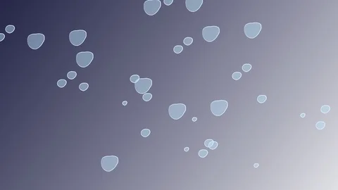 Cartoon bubbles on grey backgound Stock Footage 97786832