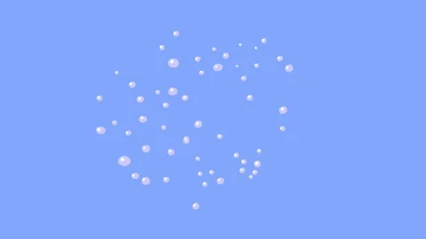 Cartoon bubbles horizontal version Stock Footage 194869517